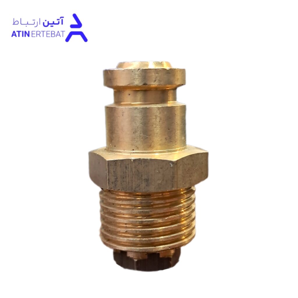 کوپلینگ رابط شلنگ سوپاپ دار بخاری ژاپنی به گاز شهر برنجی