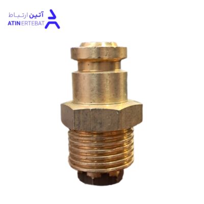 کوپلینگ رابط شلنگ سوپاپ دار بخاری ژاپنی به گاز شهر برنجی