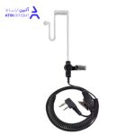 هندزفری بادیگاردی سیم فنری دو فیش ساده - Image 3