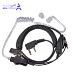 هندزفری بادیگاردی سیم فنری دو فیش ساده